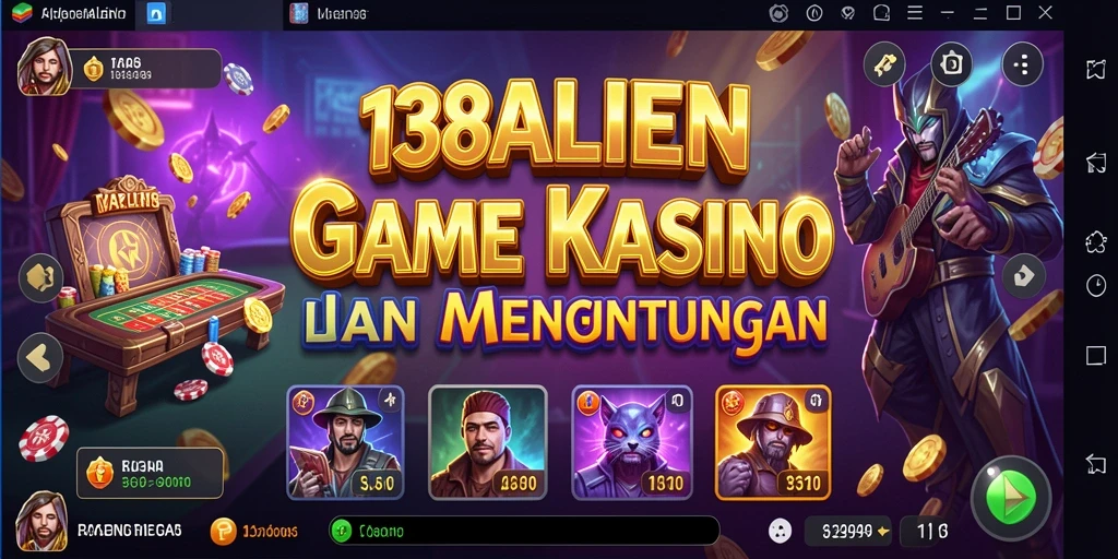 Tampilan gameplay menarik dari game Kasino 138ALIEN.