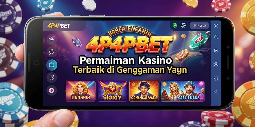Tampilan gameplay menarik dari 4P4PBET dengan fitur Kasino yang mengesankan.