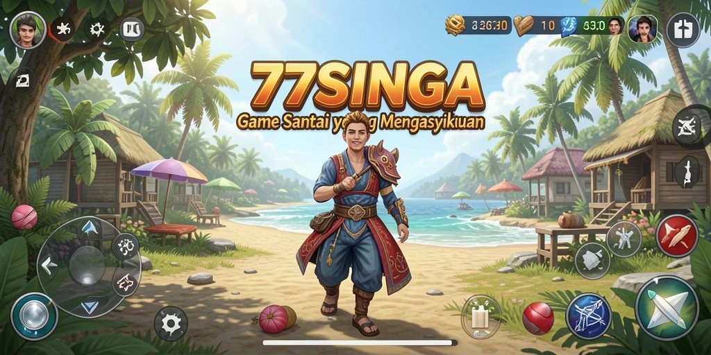 Screenshot gameplay 77SINGA yang menunjukkan keseruan permainan Casual.
