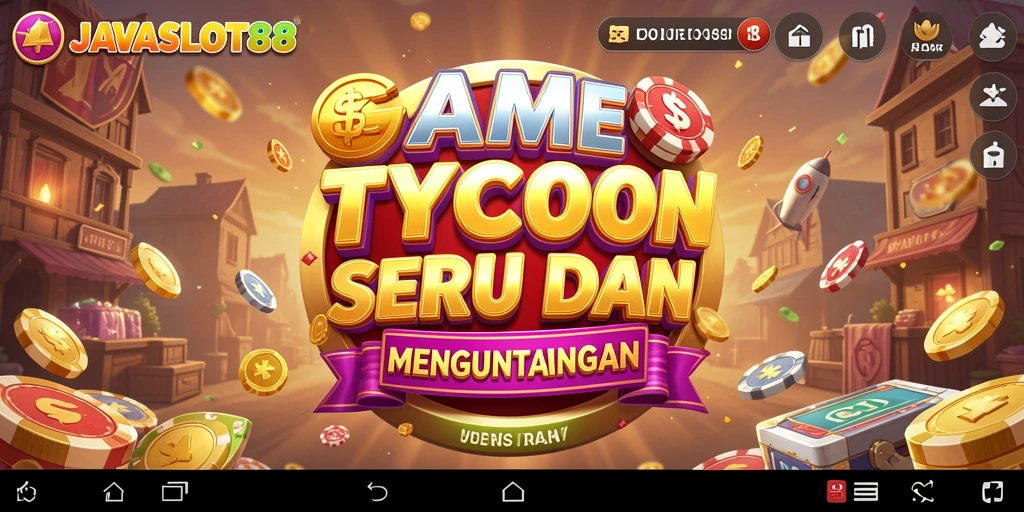 Tampilan gameplay Tycoon yang menarik dan mengasyikkan.