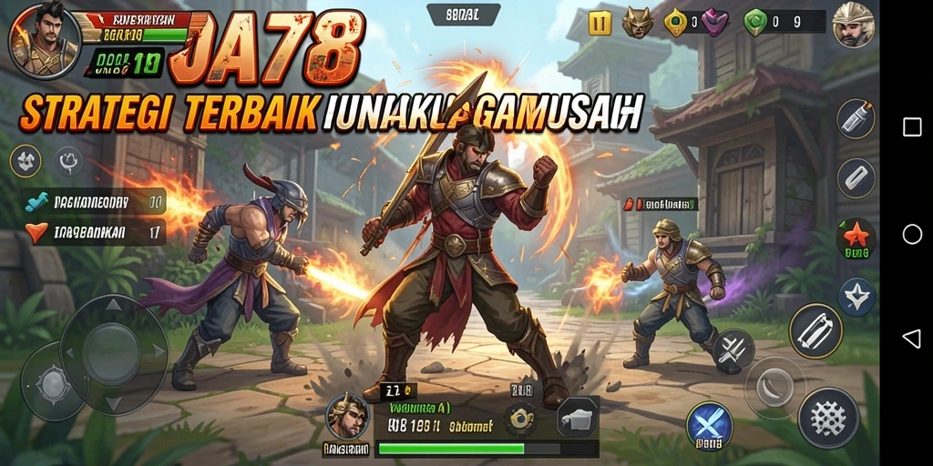 Tampilan gameplay ORA78 yang mendebarkan dengan strategi yang kompleks.
