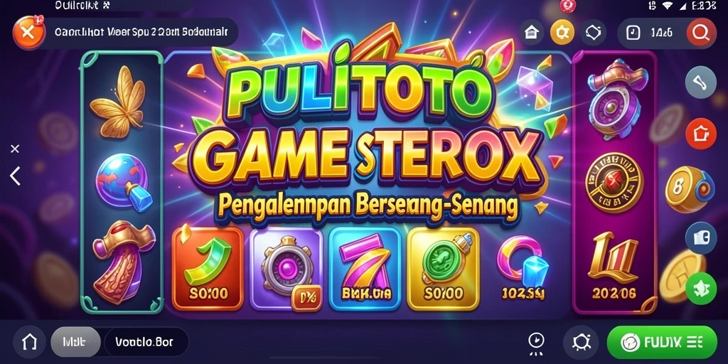 Tampilan menarik dari permainan Slot PULITOTO yang penuh warna.