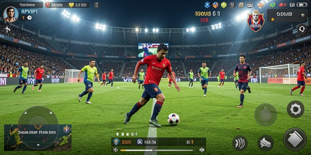 Tampilan menakjubkan dari gameplay RPVIP1 yang penuh aksi.