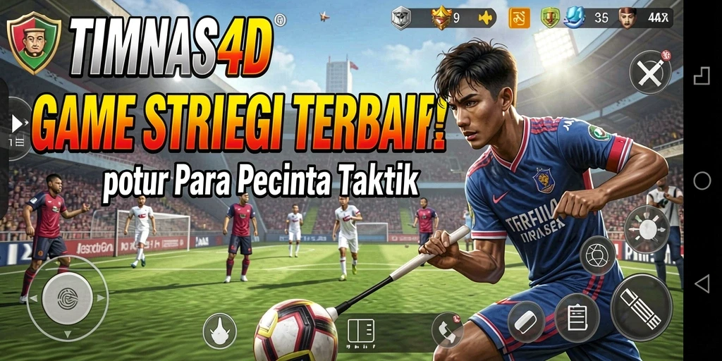 Tampilan gameplay menegangkan di TIMNAS4D dengan berbagai strategi.