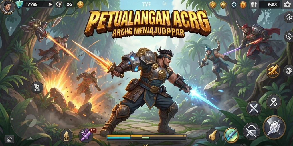Gameplay TV888 yang menegangkan dan penuh aksi di dunia fantasi.
