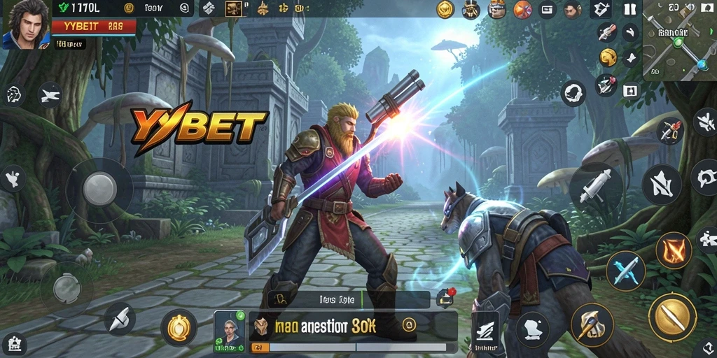 Tampilan gameplay YYBET yang penuh warna dan interaktif.